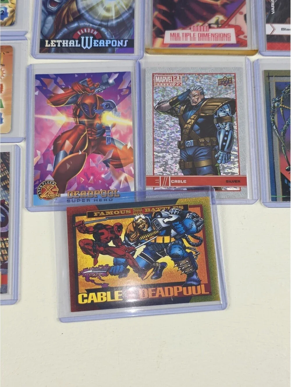 Marvel Lot - Various SP Chase And Inserts Promo & More Xmen Avengers Metal Holo